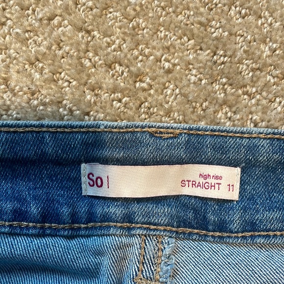 SO high rise straight jeans - Picture 4 of 4